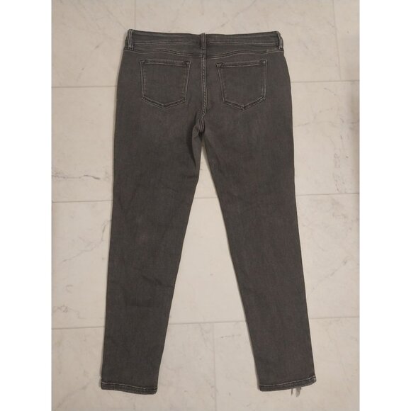 KanCan Cora Estilo Light Gray Mid Rise Super Skinny Jeans Women's Sz 13/30 - Picture 4 of 15